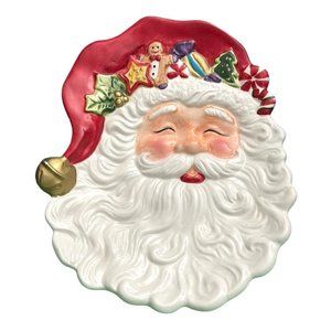 Noble Excellence Santa Claus Canape Plate